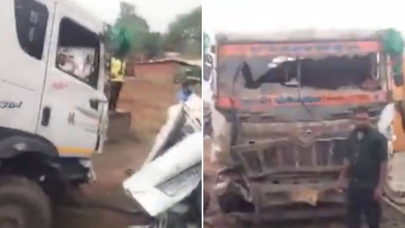 9 killed, 2 injured trailer injured as overturns on van in Jhabua. Bharat News
