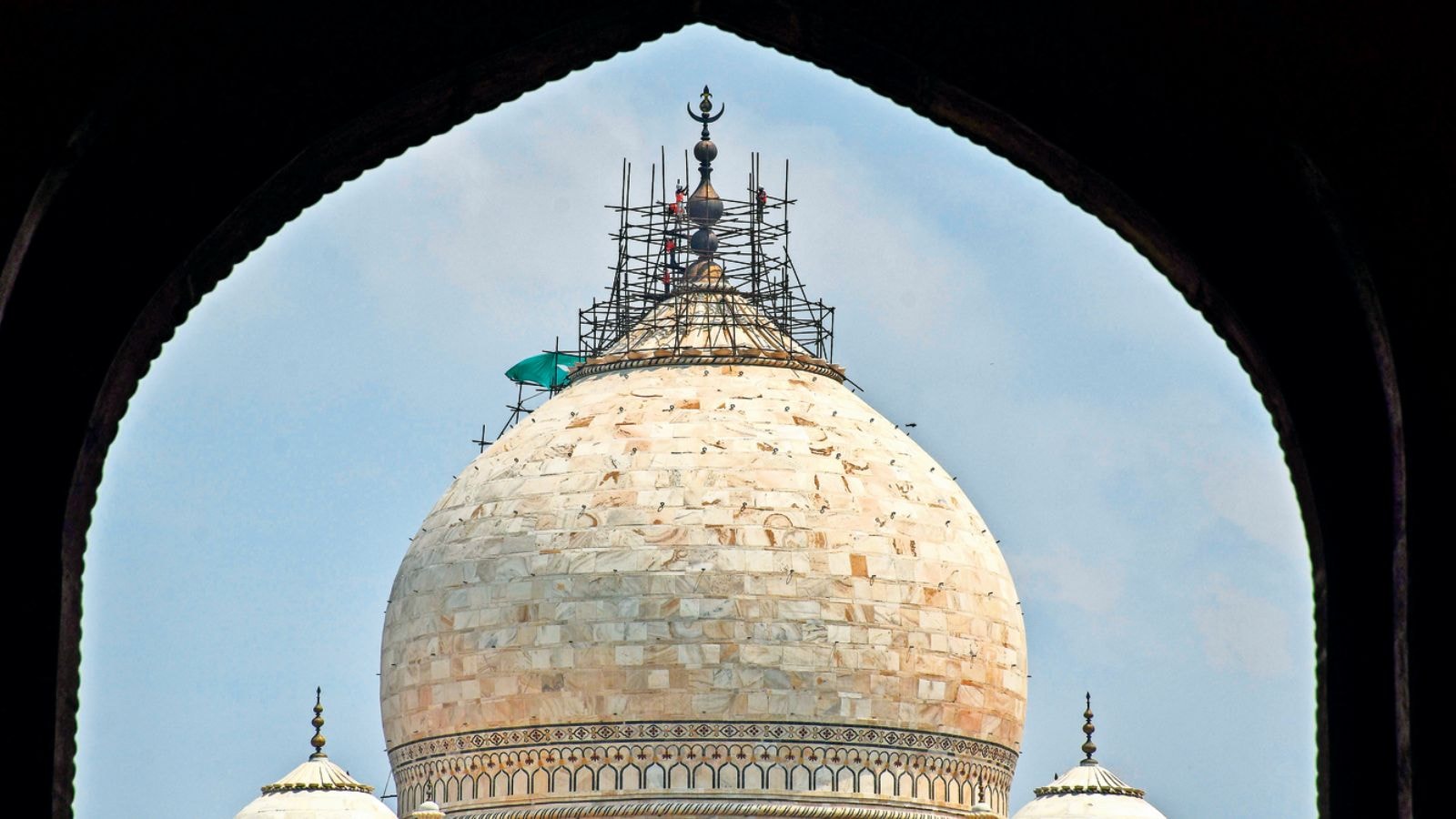 ASI repaired to plug the seepage through Taj Mahal Dome, India news will be open for public