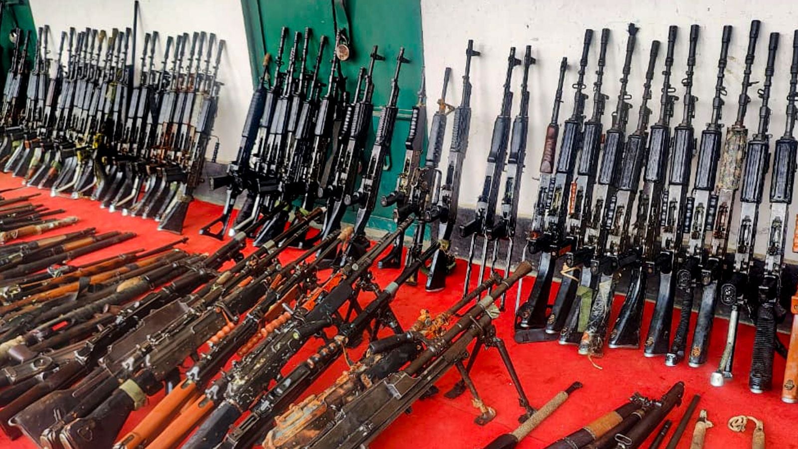 In Manipur, security forces get 328 weapons in the 'biggest single-day recovery'