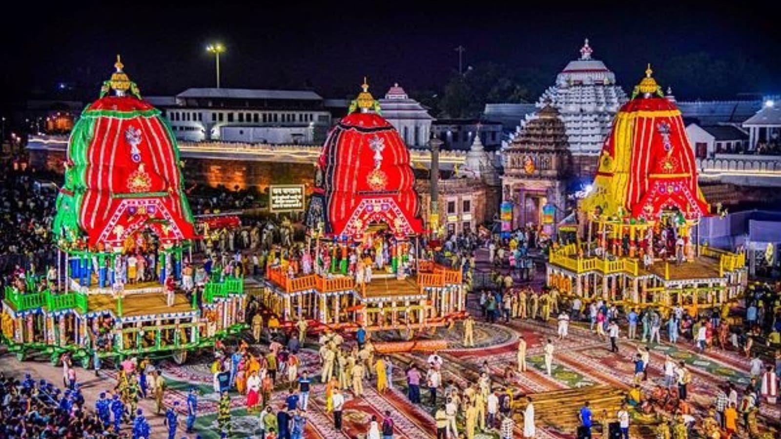 Millions of devotees reach Puri for Lord Jagannath's Rath Yatra