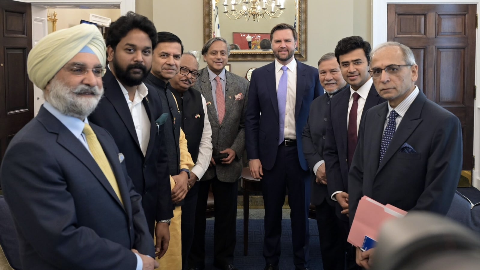Shashi Tharoor-led groups meet US VP Vance, focus on cooperation in counter-terraler India news