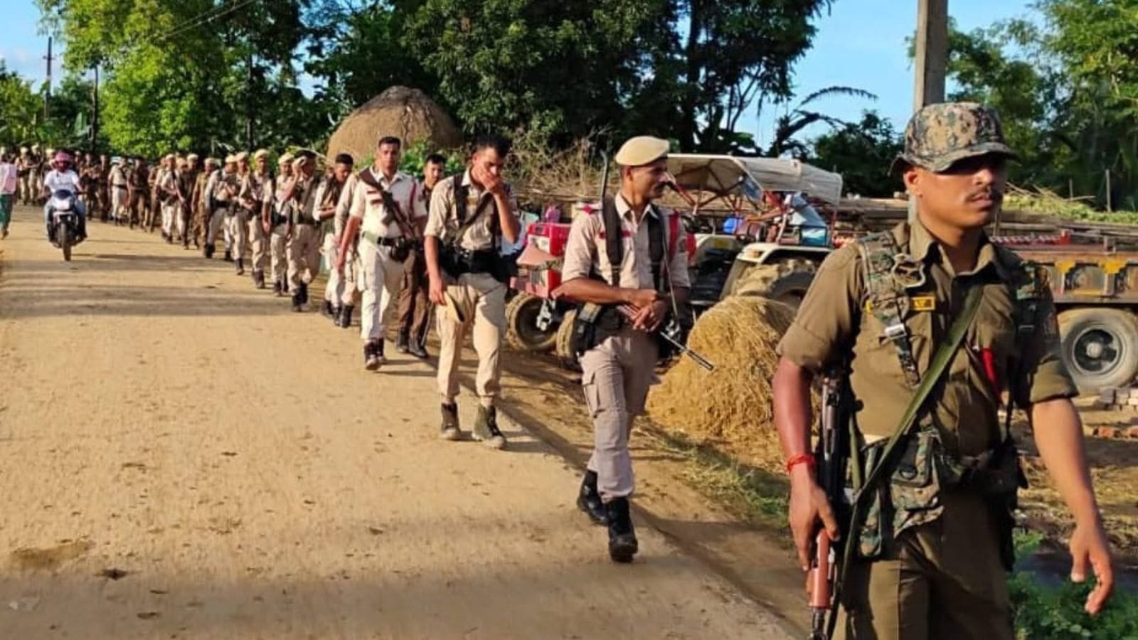 3 In Assam villages, mega eviction drives look at stone pelting and lati charge; 1,400 families displaced | Bharat News