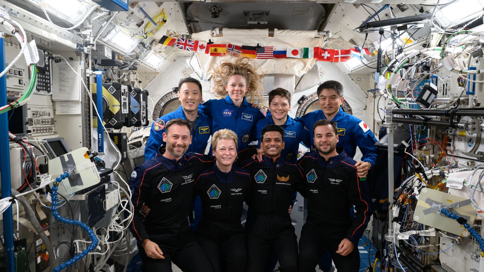 AXIOM-4 Crew, in which Shubhanshu Shukla, today from ISS, splashdown on 15 June