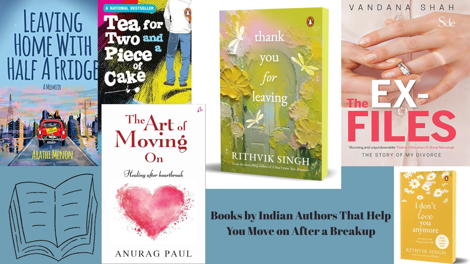 Heartbreak and Healing: 6 books to help you move forward after a breakup. Bharat News