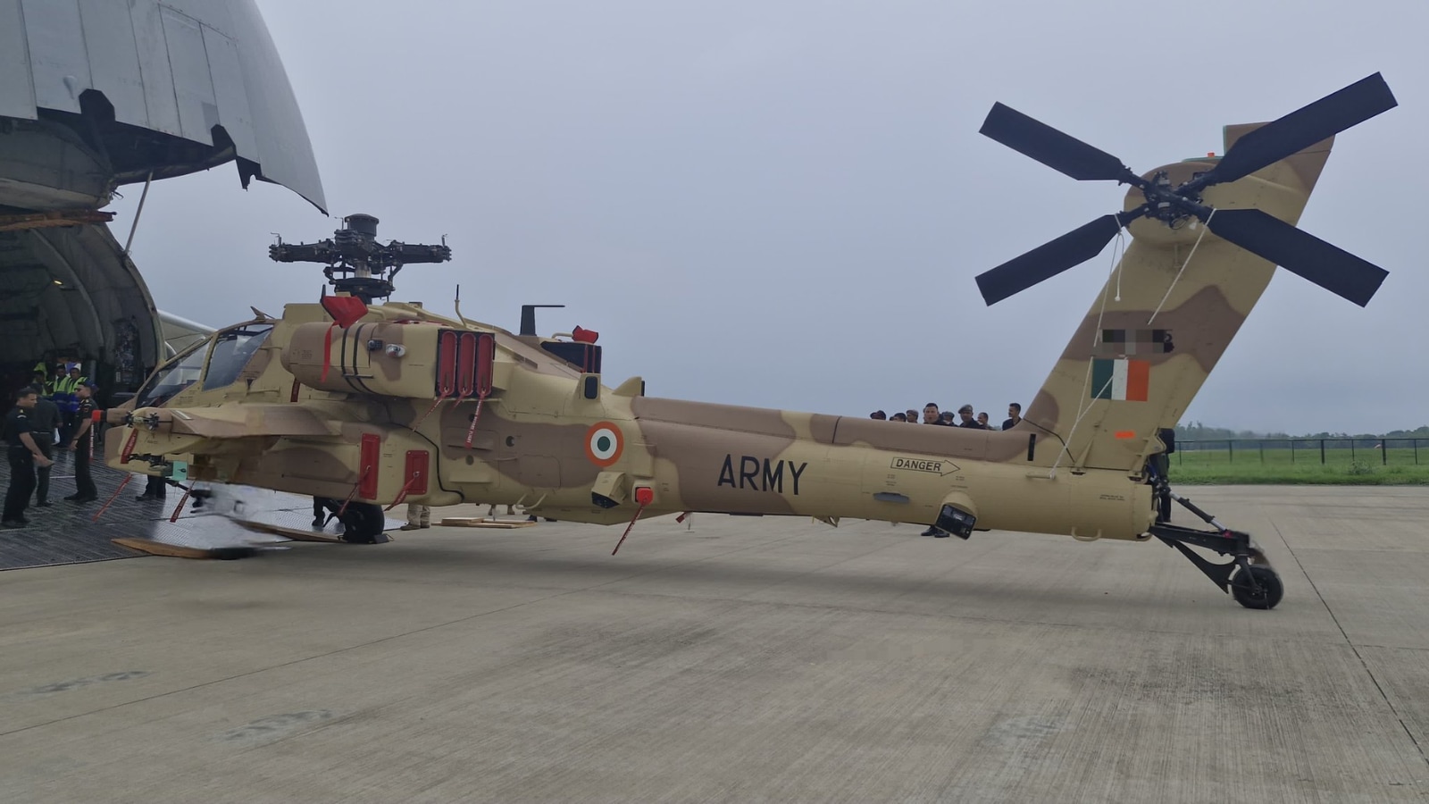 Indian Army gets three Apache helicopters from Boeing