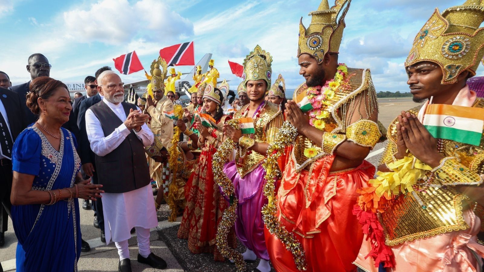 'Part of a family': PM Modi jailed the Indian community during a visit to Trinidad and Tobago. Bharat News