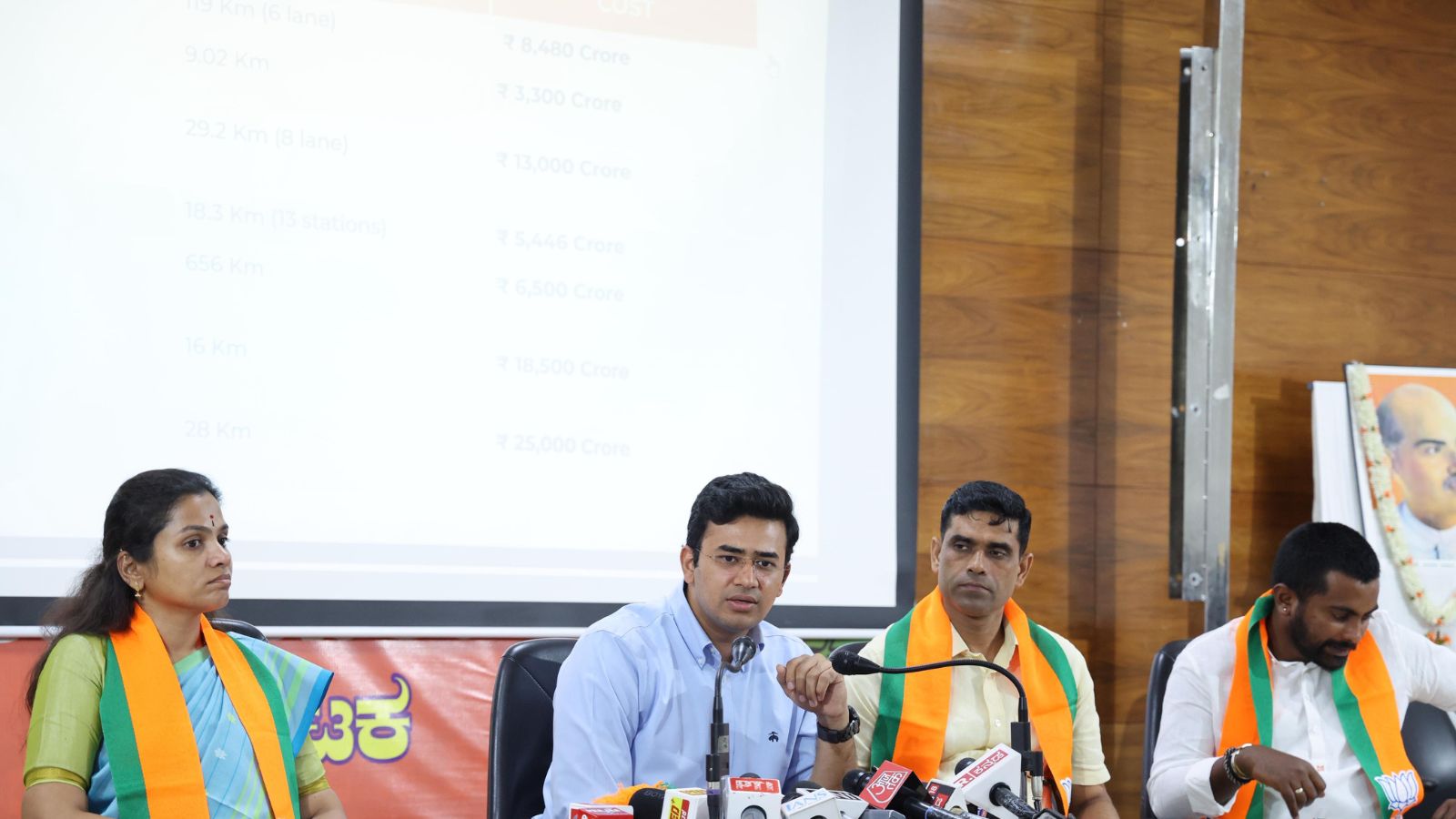 Tunnel Road will serve only Sadashivanagar and Koramangala millionaires: MP Tejasavi Surya | Bharat News